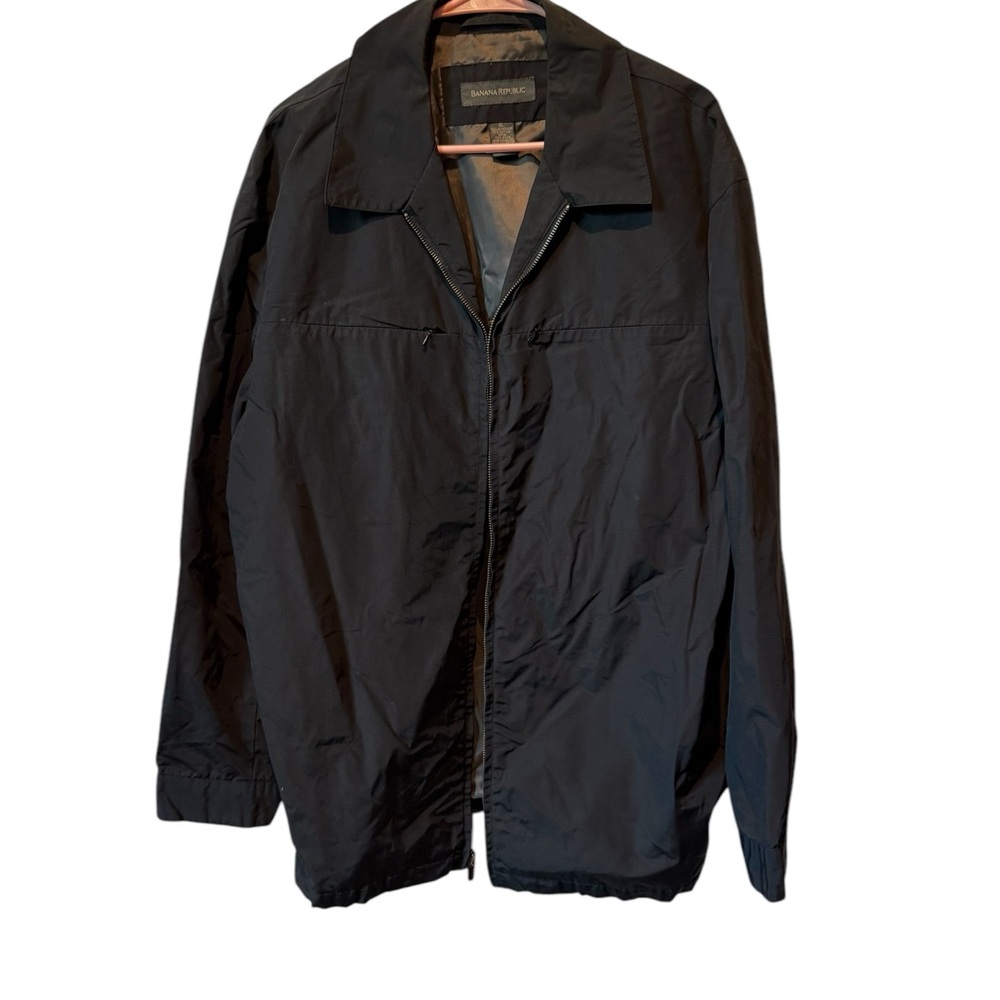 Men's Banana Republic Zip Up Rain Jacket